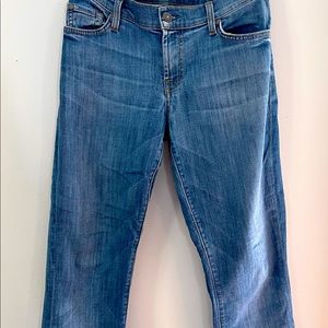 7 for All Mankind Skinny Crop and Roll